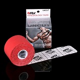 Tейп kinesio 5см*5м, красный Ares